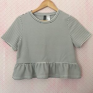 BUNDLE ME✨CROP STRIPE TEE